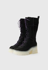 UGG PRIDE UNISEX - Bottes à lacets - black