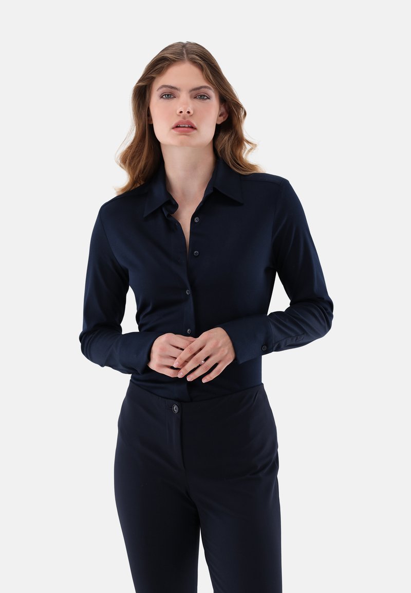 van Laack Button-down blouse - dark blue