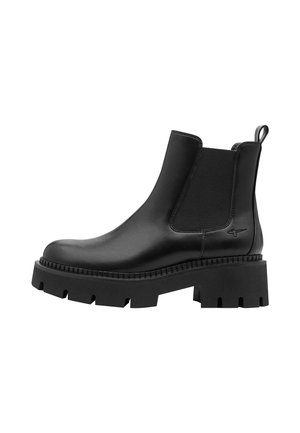 Tamaris, CHELSEA BOOT - Plateaustøvletter - black