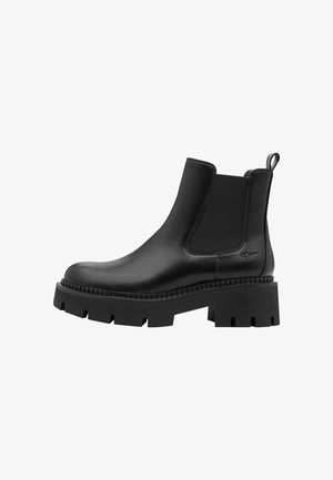Tamaris, CHELSEA BOOT - Stivaletti con plateau - black