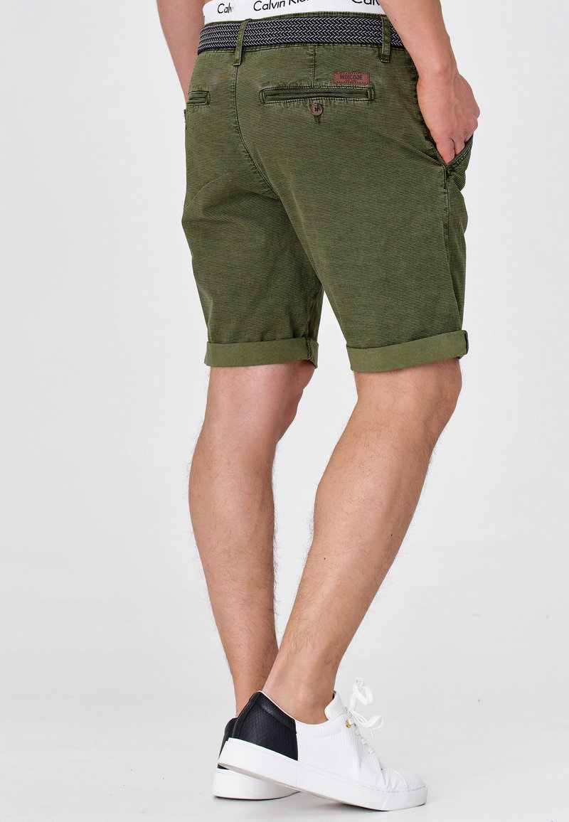 Herren Chino Shorts | INDICODE JEANS CAEDMON Shorts cypress/dunkelgrün - TB45253 Herren Chino Shorts | INDICODE JEANS CAEDMON Shorts cypress/dunkelgrün - TB45253