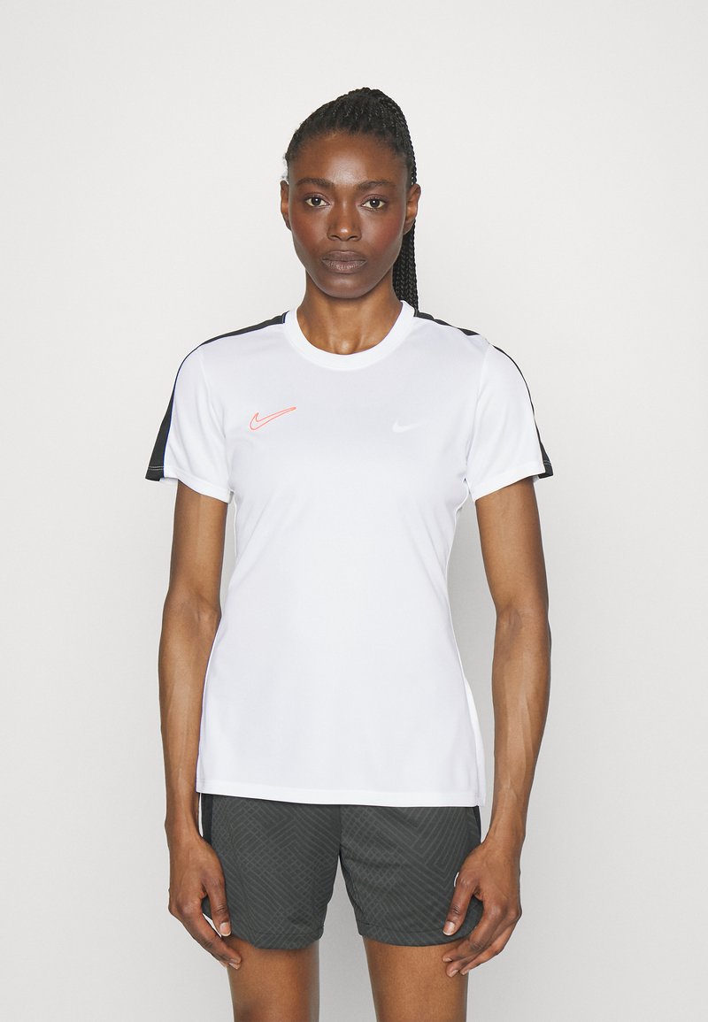 Nike Performance TOP BRANDED - Spordi T-särk - white/black/bright crimson