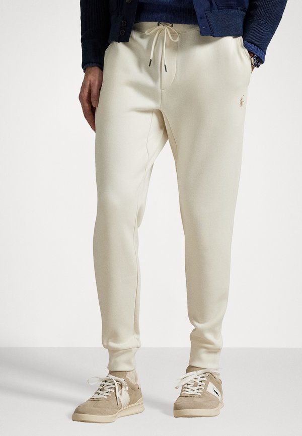 DOUBLE KNIT JOGGING BOTTOM - Tracksuit bottoms - pale cream