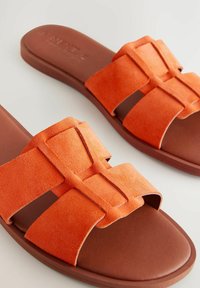 Next Slip-on sandaler - mottled orange