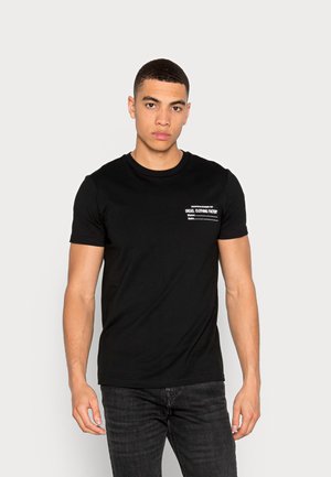 T DIEGOR C5 - T-shirt con stampa - black