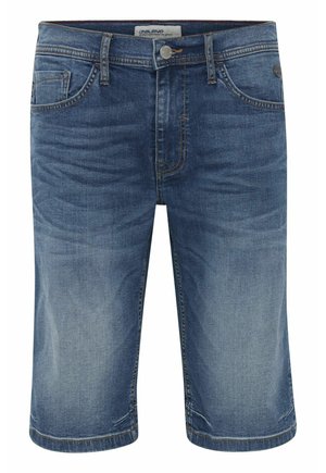 Blend KNIELANGE CAPRI - Denim shorts - blau