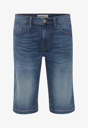 Blend, KNIELANGE CAPRI - Denim shorts - blau