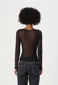 MSCH Copenhagen AMADINE ILLENORA - Langærmet T-shirt - black