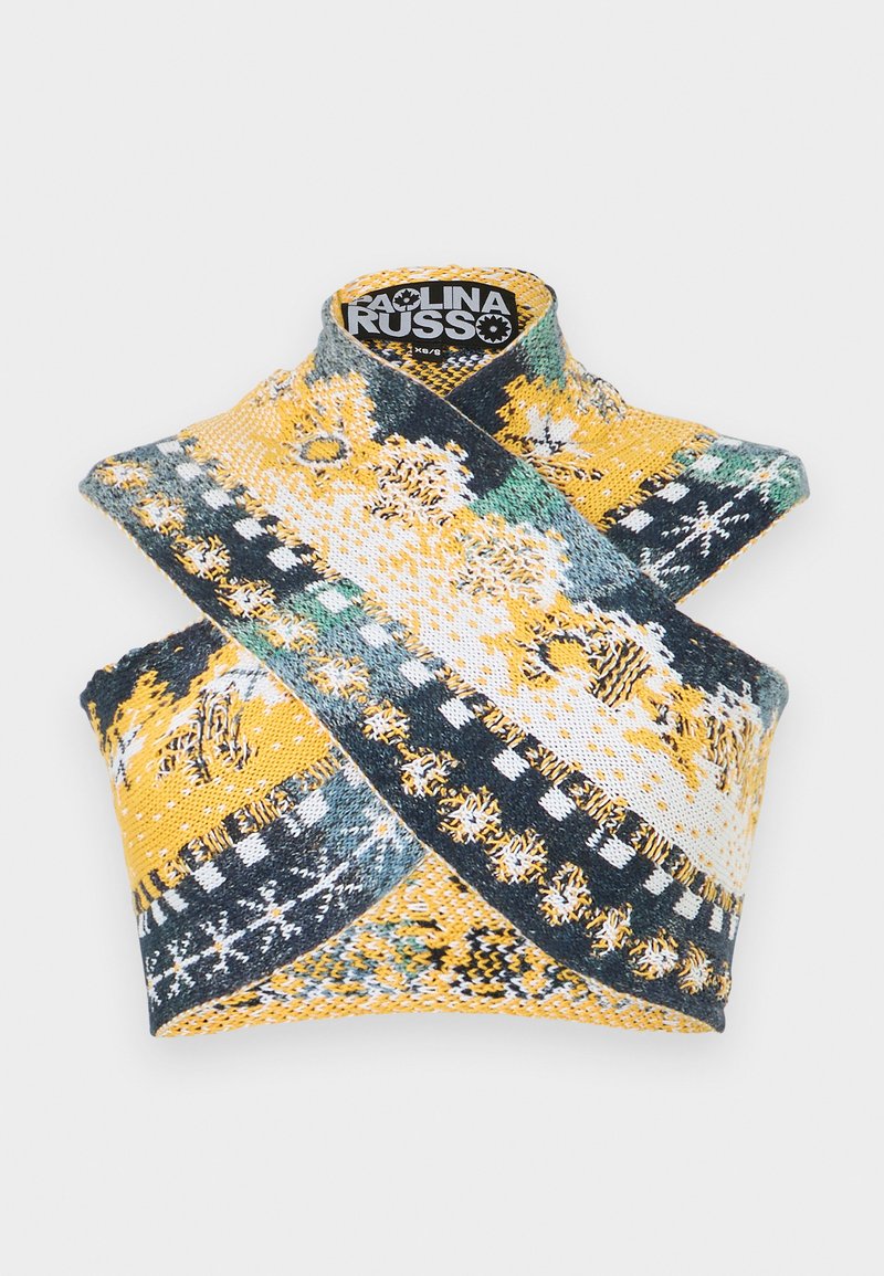 Paolina Russo Top blauw