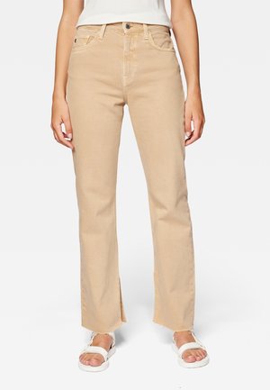 Džíny Straight Fit - beige