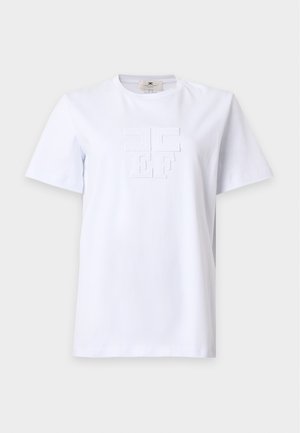 Elisabetta Franchi, WOMENS  - Βασικό μπλουζάκι - gesso