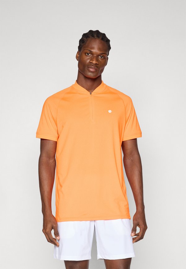 ACE ZIP - Print T-shirt - shocking orange