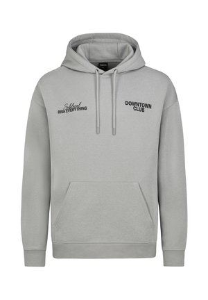 Sublevel MIT LOGOPRINT UND KÄNGURUTASCHE - Hoodie - grau