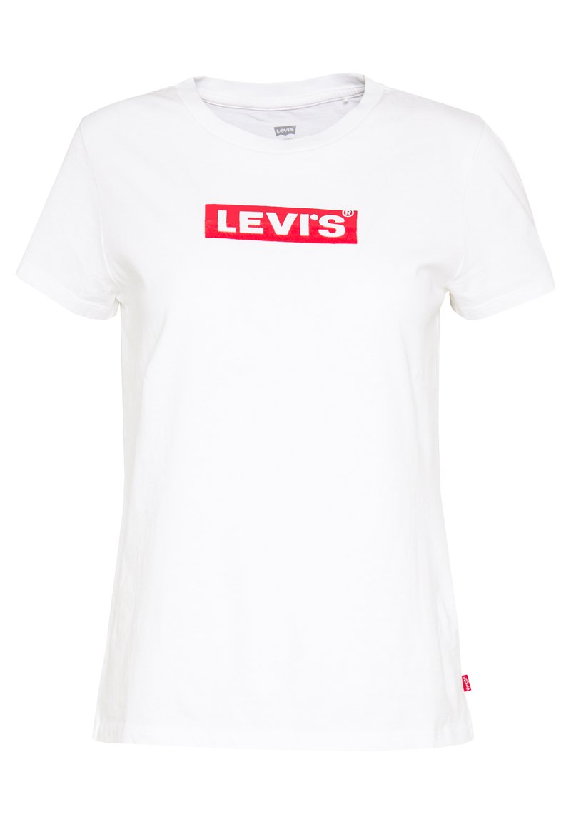 Damen T-Shirts | Levi's® THE PERFECT TEE T-Shirt print box tab white+/weiß - LC11103 Damen T-Shirts | Levi's® THE PERFECT TEE T-Shirt print box tab white+/weiß - LC11103