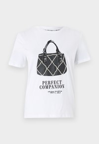 ONLKITA LIFE - Apdrukāts T-krekls - bright white
