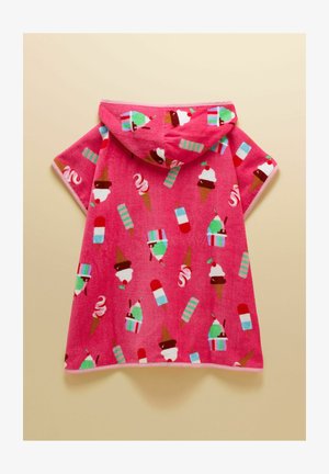 Joules, REGULAR FIT - GIRLS DECKER TOWELLING PONCHO . - Halat de baie - pink ice cream