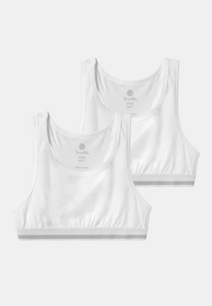 TEENS 2 PACK - Bustier - white