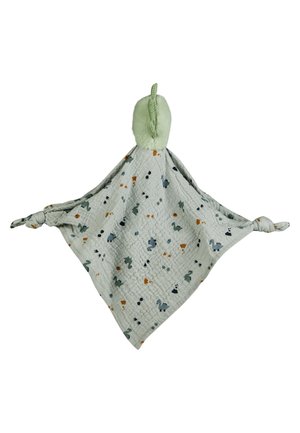 TRÄUMLI DINO REXI - Muslin blanket - graues blau
