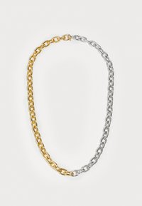 TWO-TONE SEAMLESS LINK NECKLACE UNISEX - Ogrlica - silver-coloured/gold-coloured
