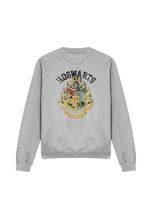 Cotton Soul, HARRY POTTER HOGWARTS CREST - Hoodie - mottled light grey