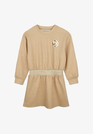 Michael Kors Kids, LONG SLEEVED DRESS KIDS TEENS - Robe en jersey - light chocolate brown