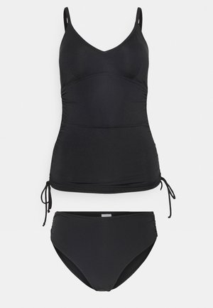 ONLY ONLSIDSEL TANKINI SET - Bikinier - black