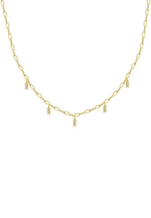 Necklace - gelbgoldfarben