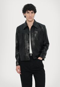 Paul & Joe HARPER - Nahkatakki - noir