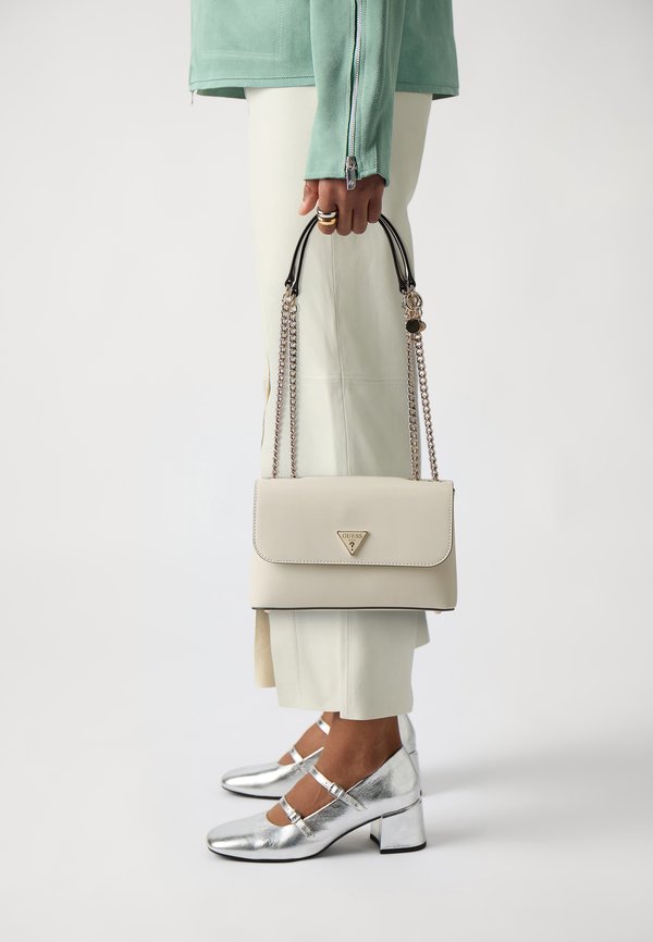 DARYNA CONVERTIBLE FLAP - Cross body bag - bone