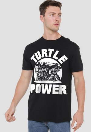 TEENAGE MUTANT NINJA TURTLES TURTLE POWER - T-Shirt print - black