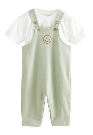 Next SET - Jednoduché tričko - sage green