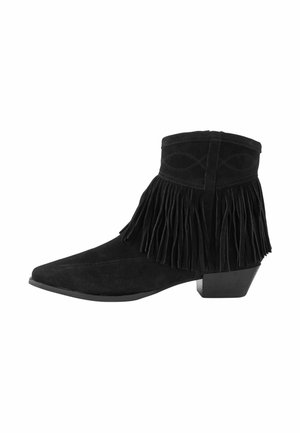 Next Cowboy/biker ankle boot - black