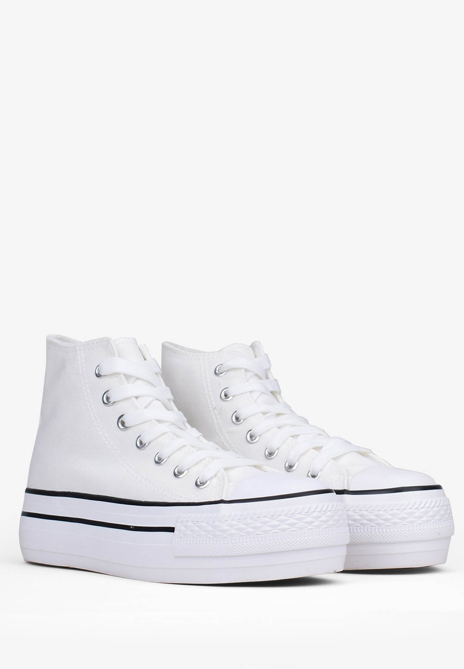 Bosanova Zapatillas altas - blanco - Zalando.es