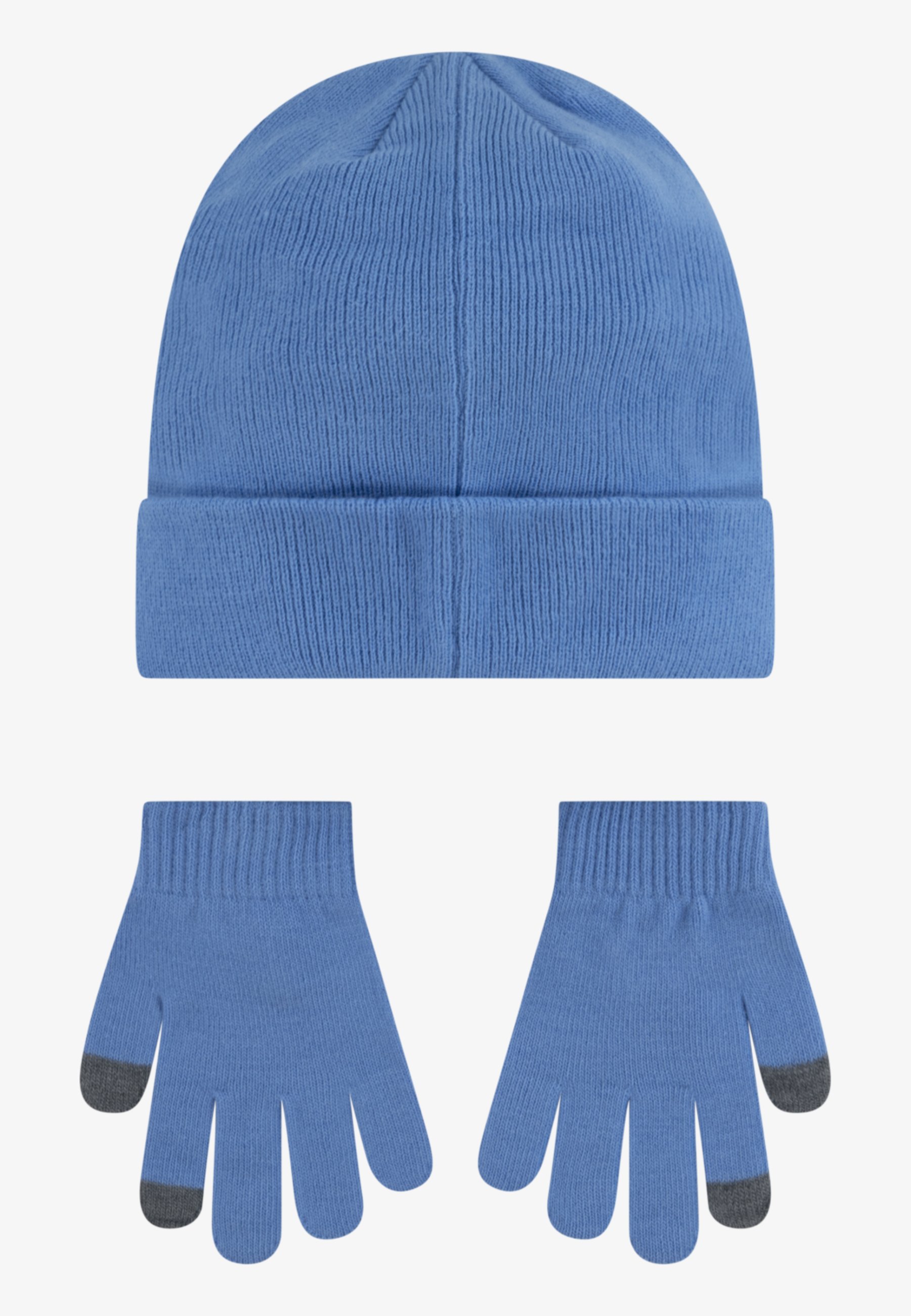 Jordan ESSENTIALS BEANIE UNISEX SET - Mănuși - legend blue