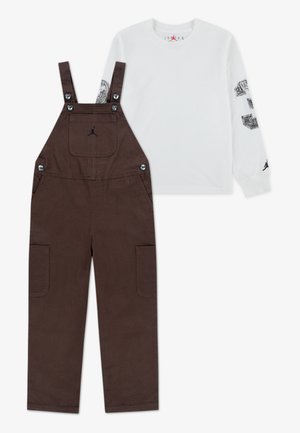 OVERALL SET - Pikkade varrukatega topp - baroque brown