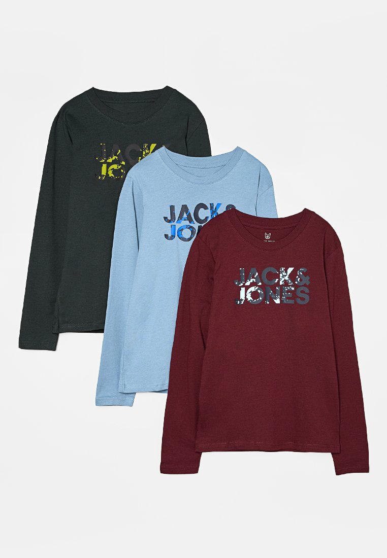 Jack & Jones Junior Langarmshirt mehrfarbig