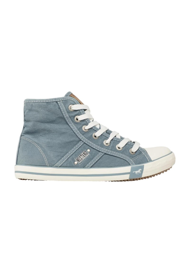 MUSTAIN Sneaker Uomo Blu – Pelle Sintetica, Suola Piatta Flessibile, Comode E Alla Moda