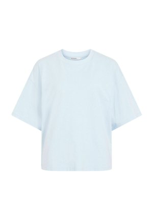 Rouge Edit, OVERSIZED T-SHIRT ROUND NECK - T-shirt imprimé - ice water