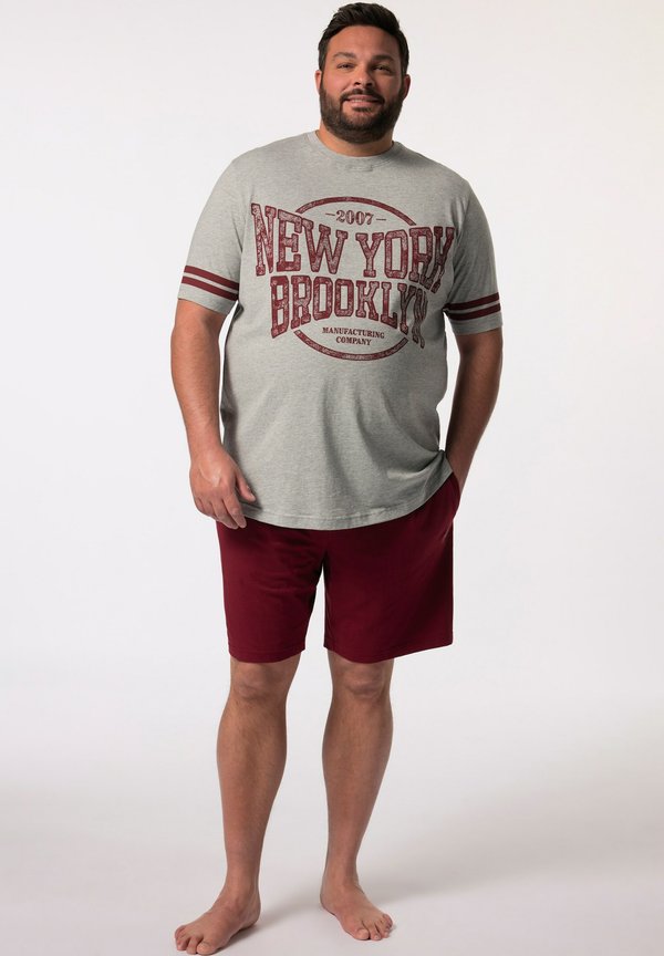 ZWEITEILER BRUSTPRINT SET - Nachtwäsche Set