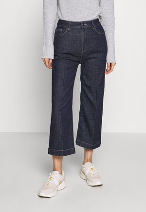 Flared Jeans - blue denim