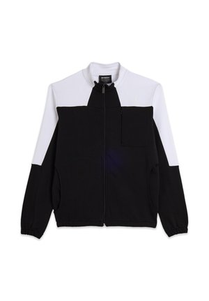 Sudadera con cremallera - black