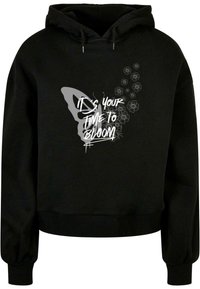 Merchcode IT´S YOUR TIME TO BLOOM - Hoodie - black