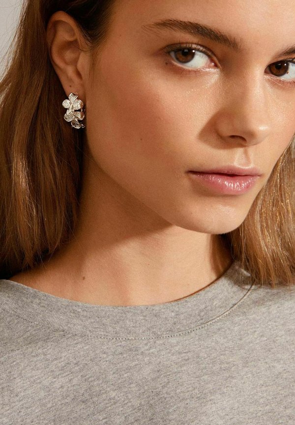 FLOWER - Ohrringe - silver plated