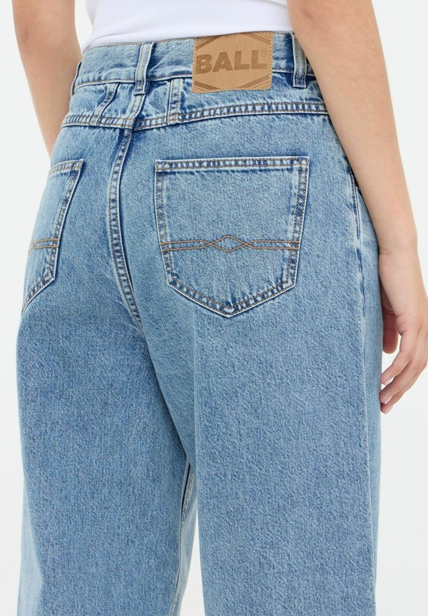 BACAMMEO - Relaxed fit jeans - marble wash3