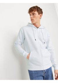 Jack & Jones JJEBRADLEY ZIP HOOD - Sweatjakke - white