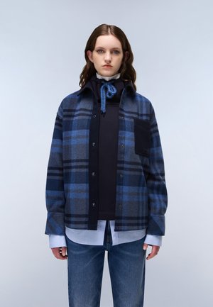 Napapijri LAUGEN CHECK - Button-down blouse - blue