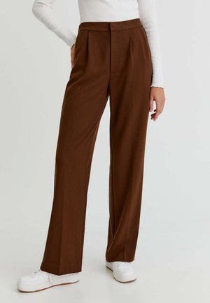 Trousers - mottled light brown