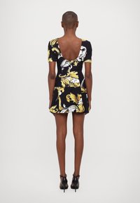 Versace Jeans Couture Obleka iz džersija - black/gold