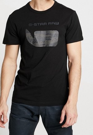 Print T-shirt - black