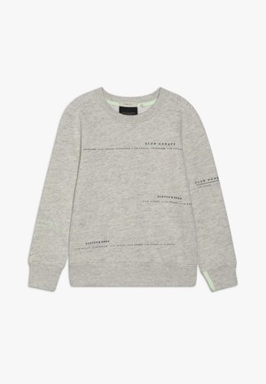 CLUB NOMADE BASIC CREW WITH ARTWORKS - Sweatshirt - light grey melange